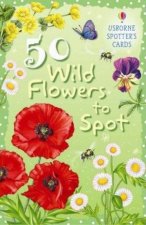 Usborne Spotters Cards 50 Wild Flowers To Spot