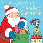 Usborne Sparkly Touchy Feely Father Christmas