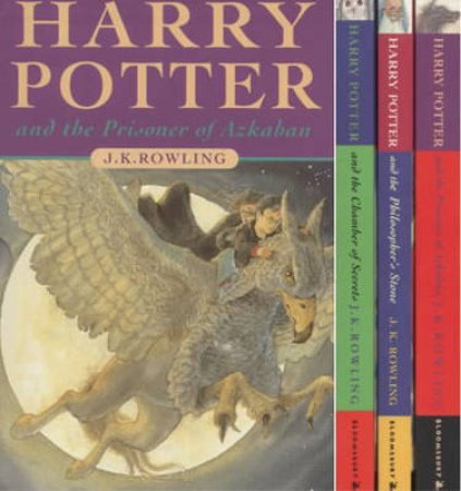 Harry Potter 3 Volume Paperback Boxed Set by J K Rowling