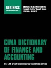 CIMA Dictionary Of Finance And Accounting