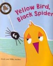 Yellow Bird Black Spider