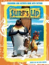 Surfs Up Colouring and Activity Book and Tattoos