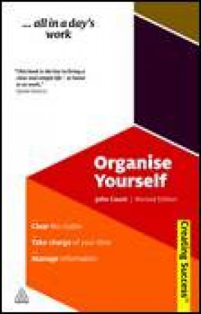 Organise Yourself, Revised Ed by John Caunt