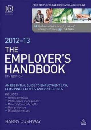 Employer's Handbook by Barry Cushway