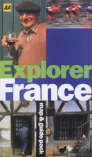 AA Explorer Map  Guide Pack France