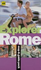 AA Explorer Map  Guide Pack Rome