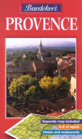 AA Baedeker's Map & Guide: Provence - 4 ed by Various