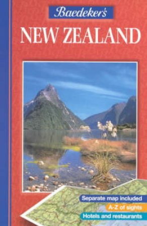 AA Baedeker's Map & Guide: New Zealand - 2 ed by Various