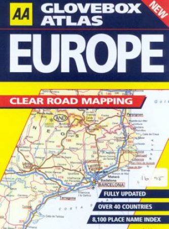 AA Spiral Glovebox Atlas: Europe by Various