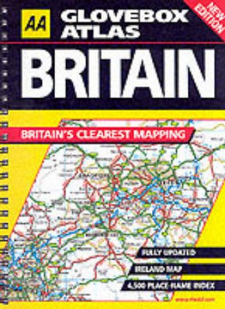 AA Spiral Glovebox Atlas: Britain - 3 ed by Various