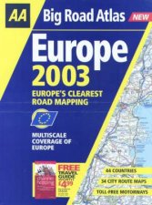 AA Big Road Atlas Europe 2003