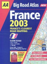 AA Big Road Atlas France 2003