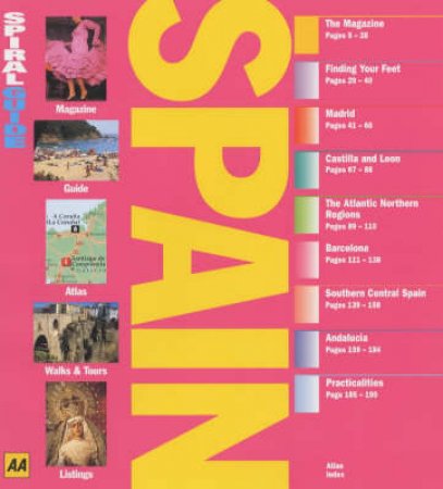 AA Spiral Guide: Spain by Various