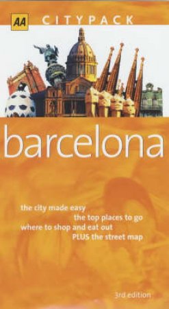 AA CityPack Map & Guide Pack: Barcelona - 3 ed by Various