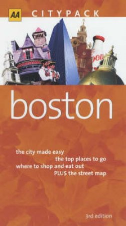 AA CityPack Map & Guide Pack: Boston - 3 ed by Various