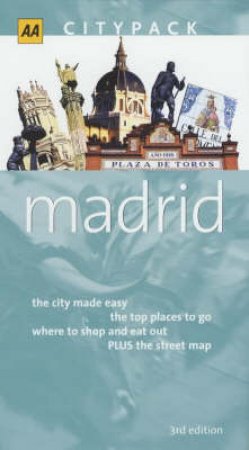 AA CityPack Map & Guide Pack: Madrid - 3 ed by Various