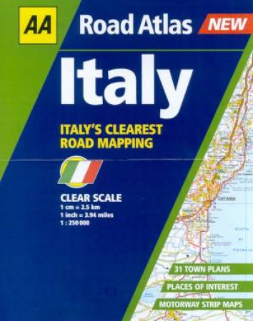 AA Road Atlas Italy 2003 by Various