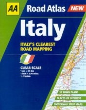 AA Road Atlas Italy 2003