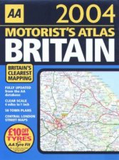 AA Motorists Atlas Britain 2004