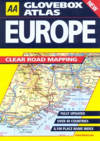 AA Spiral Glovebox Atlas: Europe by Various