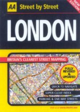 AA Street By Street Paperback Maxi London 2004