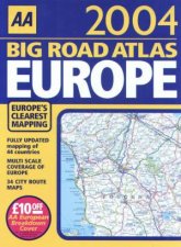 AA Big Road Atlas Europe 2004