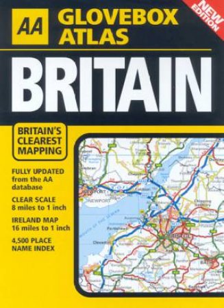 AA Spiral Glovebox Atlas: Britain - 9 ed by Various