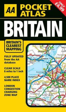 AA Pocket Atlas Britain 2004 by Various