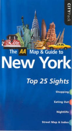 AA CityPack Map & Guide Pack: New York - 5 ed by Various