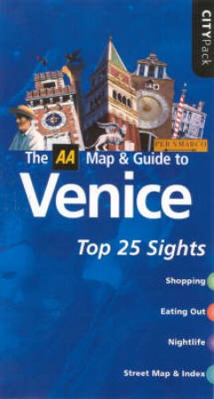 AA CityPack Map & Guide Pack: Venice - 4 ed by Various