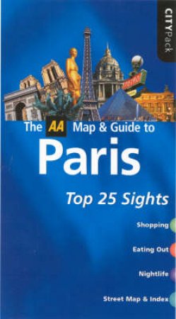 AA CityPack Map & Guide Pack: Paris - 5 ed by Various