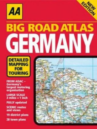 AA Big Road Atlas: Germany - 6 Ed by Various