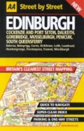 AA Street By Street: Edinburgh by Various