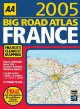 AA Big Road Atlas France 2005