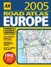 AA Road Atlas Europe 2005