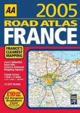 AA Road Atlas France 2005