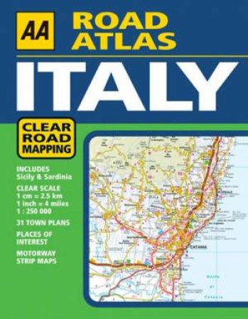 AA Road Atlas Italy 2005 by Various