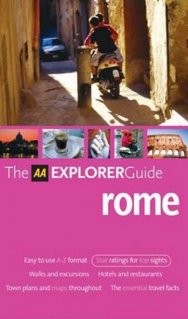 AA Explorer: Rome - 5 Ed by Unknown