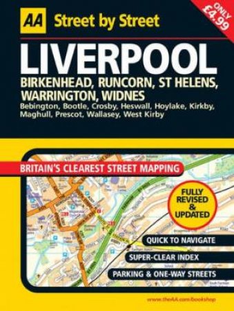 AA Street By Street: Liverpool Midi - 2 Ed by Unknown