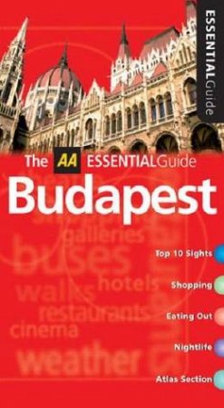 AA Essential: Budapest - 4 Ed by Unknown