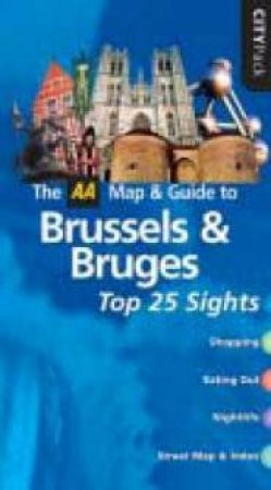 AA Citypack: Brussels & Bruges - 4 Ed by Various