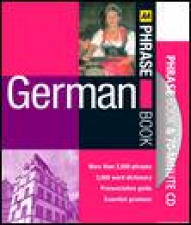 German Phrase Book and CD, 2nd Ed by Various