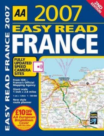 AA Easy Read: France 2007 Flexi by Aa