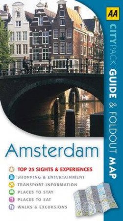 AA CityPack Map & Guide Pack: Amsterdam - 5th Ed by AA