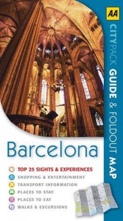 AA CityPack Map & Guide Pack: Barcelona - 5th Ed by AA