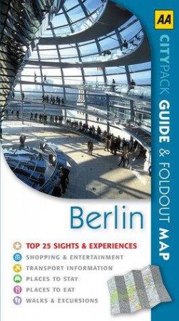 AA CityPack Map & Guide Pack: Berlin - 5th Ed by AA