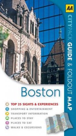 AA CityPack Map & Guide Pack: Boston - 5th Ed by AA