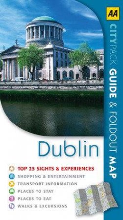 AA CityPack Map & Guide Pack: Dublin - 5th Ed by AA