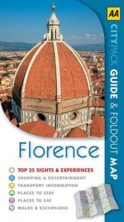 AA CityPack Map & Guide Pack: Florence - 5th Ed by AA