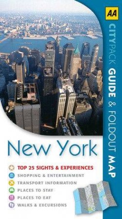 AA CityPack Map & Guide Pack: New York - 6th Ed by AA